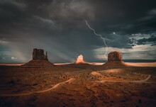 Storm Over The Desert