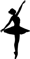 Ballerina Silhouettes Ballerina SVG EPS PNG