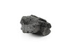 © Nikolay - Black oak coal isolated on white background.