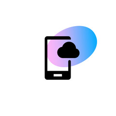 Canvas Print - Mobile Cloud