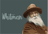 Fototapeta Paryż - Walt Whitman portrait