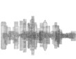 © Yurii Andreichyn - black and white city