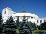 Fototapeta  - Sejm, House of Parliament, Warsaw, Poland
