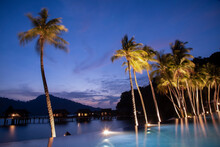 Pangkor Laut, An Island Of The Coast Of Peninsular Malaysia, Well Known For Its Villas On Stilts And Spectacular Sunrise