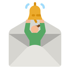 Poster - email flat icon