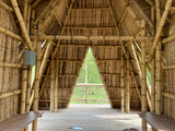 Fototapeta Dziecięca - Traditional bamboo house in Mekong Delta, Vietnam