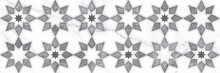 Star Pattern And White Marble Stone Texture