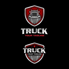 Wall Mural - front of truck logo