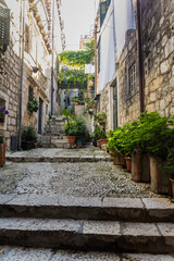 Wall Mural - Narrow alley in Dubrovnik, Croatia