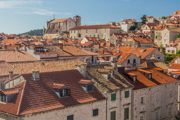 Wall Mural - Skyline of the old town of Dubrovnik, Croatia