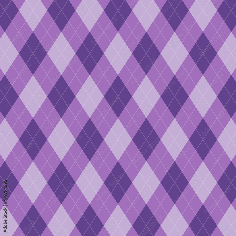 Purple plaid wallpaper. plaid pattern. Stock Vector | Adobe Stock