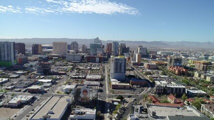 Canvas Print - Phoenix, Arizona, USA Downtown Skyline Aerial