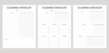 Simple Cleaning Checklist Printable