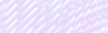 Abstract Purple Lines Mosaic Banner Background. Vector Illustration.