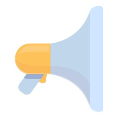 Poster - Megaphone icon cartoon vector. Speaker speech. Loud loudspeaker