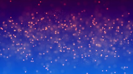 Wall Mural - abstract particles loop background animation in native 4k uhd resolution.