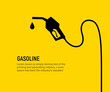 © kolonko - Fuel petrol pump gas diesel station. Car vector fuel gas pump nozzle background