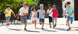 © JackF - Activity children compete in the city street. High quality photo
