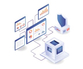 Aufkleber - Monitor data security analysis server