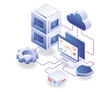 © hasan - Analyst cloud server security network