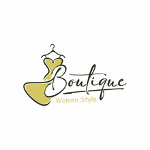 Luxury Boutique And Fashion Logo Vector 