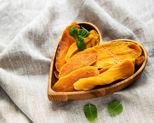 Wall Mural - Dried mango slices