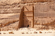 ancient civilisation of Hegra in Al Ula, Saudi Arabia