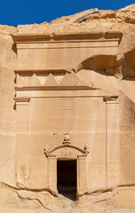 Wall Mural - famous burial chambers in Al Ula, Saudi Arabia