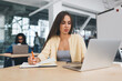 © BullRun - Business women working in open space office