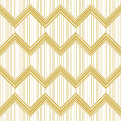 Poster - abstract seamless pattern in art deco style.