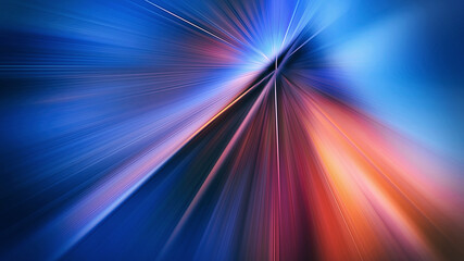 Aufkleber - Abstract colour background with lines . Mixed media