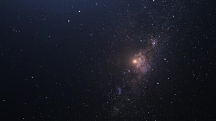Wall Mural - thousands of galaxies in the universe 4k