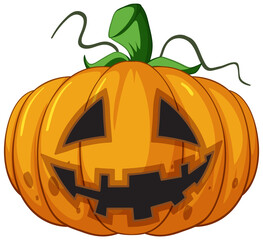 Poster - Halloween pumpkin Jack o'lantern