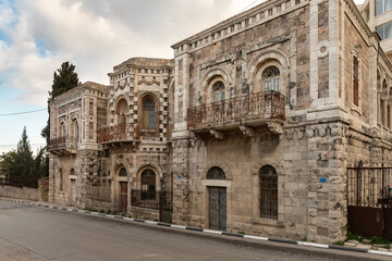 Dar Salah family building in Beit Jala, suburb of the Bethlehem in the Palestinian Authority, Israel