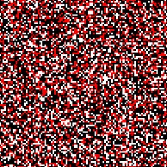 Canvas Print - abstract pixel texture with squares for banner, card, web or textile prints