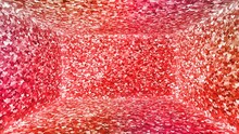 Glitter Room Red Heart 1 4k