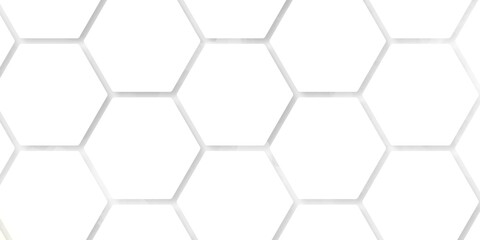 Wall Mural - hexagon concept design abstract technology background vector EPS, Abstract white hexagon concept background, soft white background.	