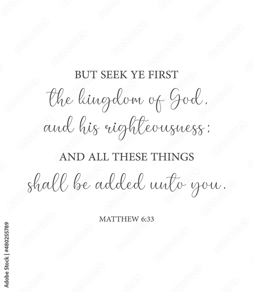Seek First His Kingdom {Card} Seek First His Kingdom {Card}