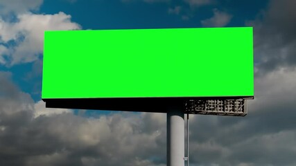 Wall Mural - green screen, consumerism, time lapse, advertising, template, copyspace and chroma key concept. time