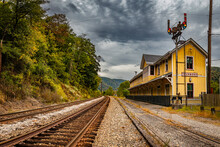 Thurmond Ghost Town Train Depot