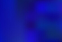 Dark BLUE Vector Blurred Bright Background.
