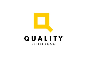 Letter Q Logo : Suitable for Company Theme, Technology Theme, Initial Theme, Infographics and Other Graphic Related Assets.