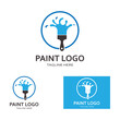 © Mujiyono - Paint Logo Template vector icon