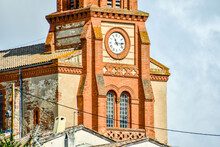 Clock Tower In Venice Italy, Photo As A Background