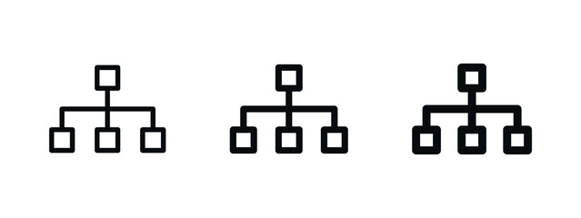 Fototapete - Connection icon, share symbol - network sharing icons, Share line icon button, outline - Connect, data sharing, link symbol	
