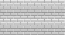 Subway Tile Background. Grey Brick Wall Pattern For Kitchen And Bathroom. Vector Illustration.