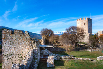 Wall Mural - Castle of Platamonas, an important touristic attraction of central Macedonia, Greece.