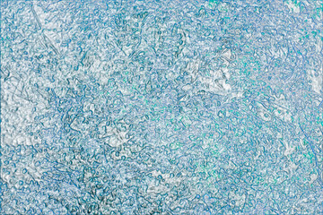 Wall Mural - Abstract blue icy effect background