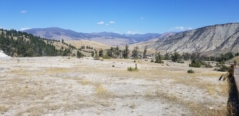 Wall Mural - Hills of Yellowstone National Park, Wyoming