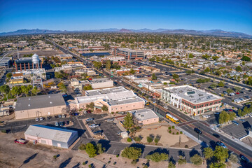 Canvas Print - Aerial View of the Phoenix Suburb of Gilbert, Arizona